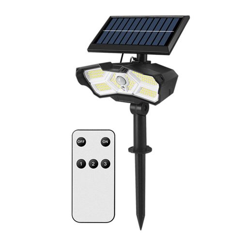 Applique Murale Solaire À Led Avec Détecteur De Mouvement, Éclairage D'extérieur, Idéal Pour Une Pelouse