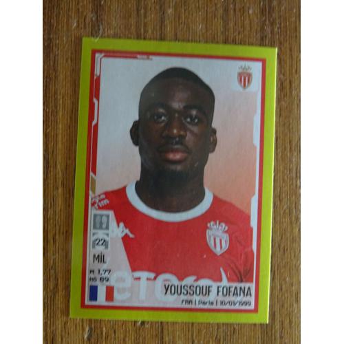 Image N?256 Panini Foot 2022 - Youssouf Fofana -Monaco-