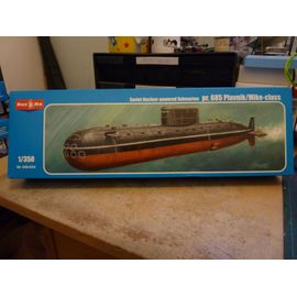 Maquette Sous-Marin 1/350 Mikromir : Pr 685 Plavnik/Mike-Class-Mikromir