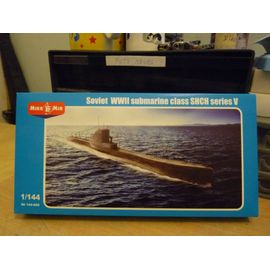 Maquette Sous-Marin 1/144 Mikromir : Soviet Wwii Submarineclass Shch Séries V-Mikromir