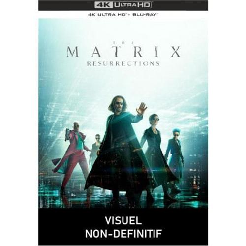 Matrix Resurrections - 4k Ultra Hd + Blu-Ray - Boîtier Steelbook Limité