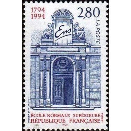 1 Timbre France 1994, Neuf -Ecole Normale Supérieure 200 Ans - Yt 2907