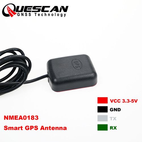 Quescan Ttl Récepteur Gps Antenne Gps Intelligente Rpi Arduino Module Gps Drone Uav Gps Module Nmea0183-Generique