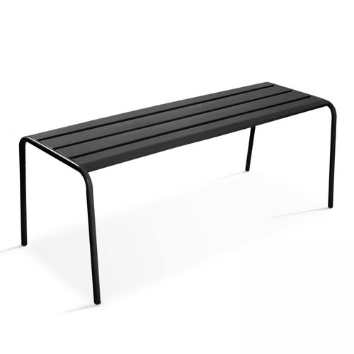 Banc D'intérieur En Métal Anthracite