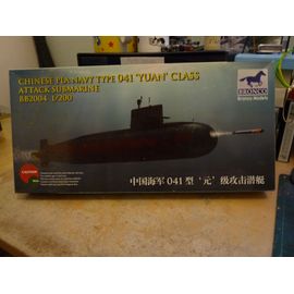 Maquette Sous-Marin 1/200 Bronco Models : Chinese Pla Navy Type 041 Yuan Class-Bronco Models