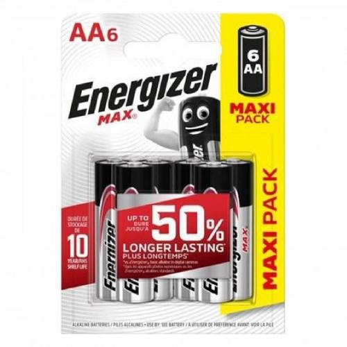 ENERGIZER Max Piles Alkalines AA x6