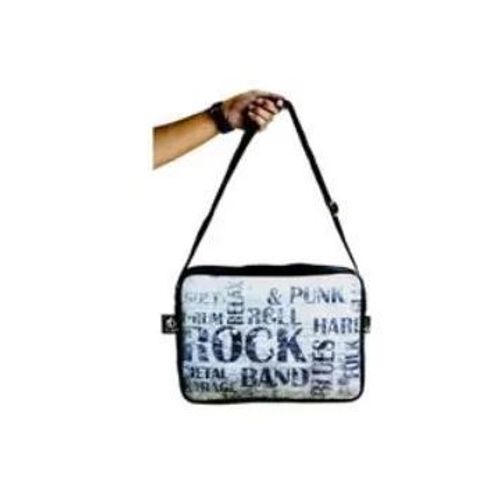Sac À Bandoulière En Série Mod En Cuir Synthétique. 40x30cm Rock Pop Punk Music