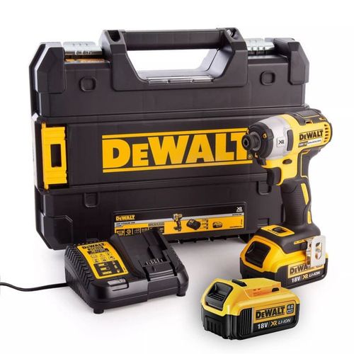Visseuse à chocs 18V XR BL (2x4,0Ah) dans TSTAK - DEWALT DCF887M2