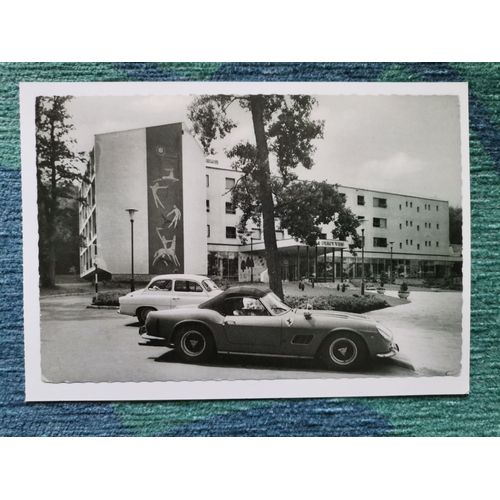 Carte Postale Hotel Fenyves Sopron Ferrari 250 Swb Spyder California Skoda 440