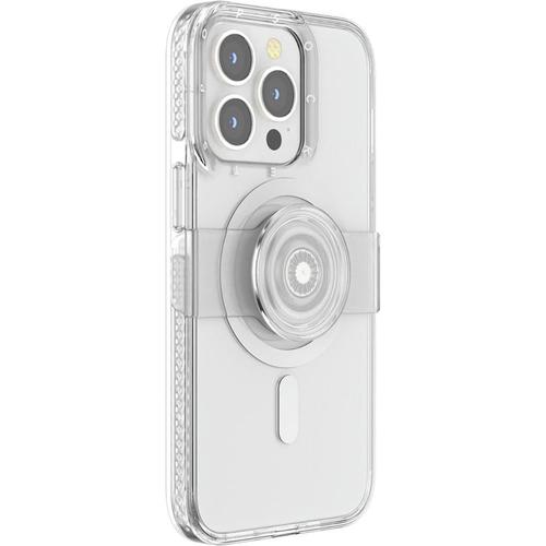 Coque Iphone 13 Pro Compatible Magsafe Avec Popgrip Slide Popsockets Transparent