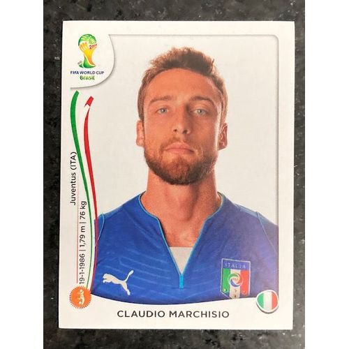 Image Panini - Fifa World Cup 2014 - N°329 Claudio Marchisio