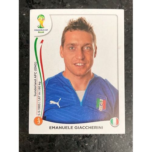 Image Panini - Fifa World Cup 2014 - N°330 Emanuele Giaccherini