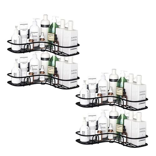 HOShelf-Étagère Flottante T1 pour Étagères Murales,Accessoires de Rangement,Matériel de Douche,Amélioration de l'habitat - Type triangle 4pcs