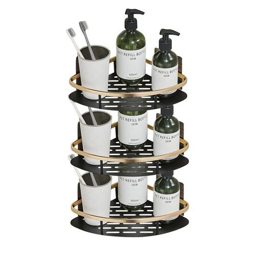 Étagère Flottante pour Étagères Murales,Matériel de Douche,Support de Rangement Mural - Type triangle 3pcs #B