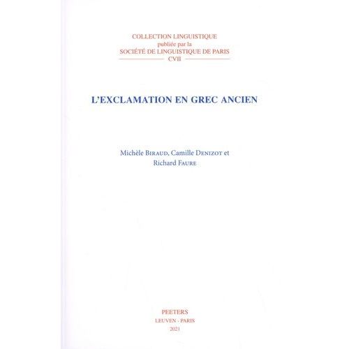 L'exclamation En Grec Ancien