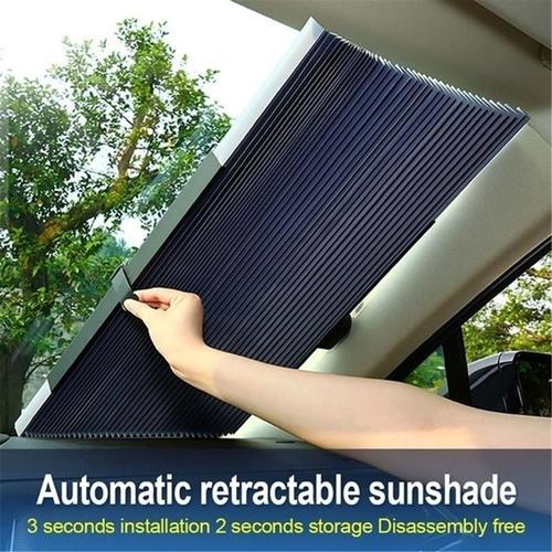 Pare-soleil rétractable pour fenêtre de voiture,rideau pliable,bloc pare-soleil  Anti-UV - Type 46 cm