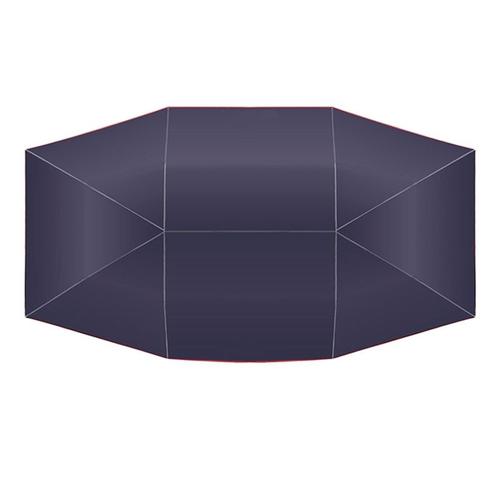Couverture de parapluie de tente 400x210 cm,pare-soleil universel