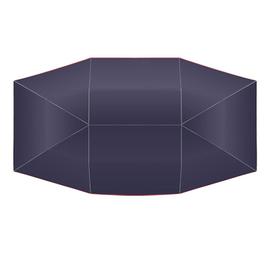 Couverture de parapluie de tente 400x210 cm,pare-soleil universel