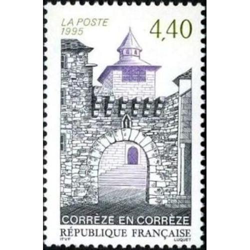 1 Timbre France 1995, Neuf - Corrèze En Corrèze - Yt 2957