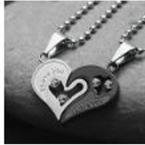 Collier De Couple En Acier Inoxydable