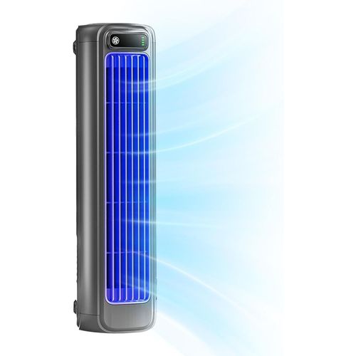Climatiseur portable, refroidisseur d'air portable, mini climatiseur 3 vitesses, mini climatiseur personnel dans la Chambre (gris)