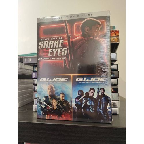 Collection 3 Films : Snake Eyes : G.I. Joe Origins + G.I. Joe : Conspiration + G.I. Joe : Le Réveil Du Cobra