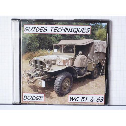Lot 40 Livrets, Guides, Notices Techniques Des Camions Dodge Wc 51 À 63 Sur Cd