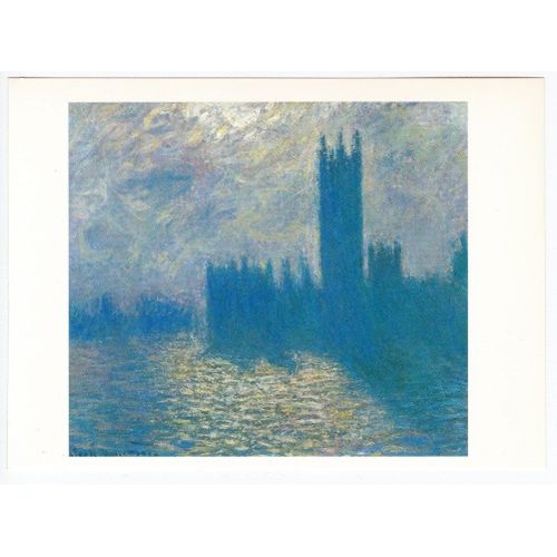 Claude Monet - The Houses Of Parliament - Musée Des Beaux-Arts, Lille / Bridgeman Art Library, Londres - Carte Postale