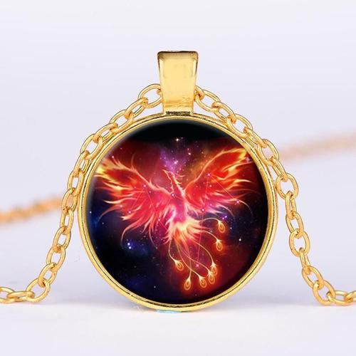 Collier Phoenix Pour Femmes Collier Pendentif Oiseau De Feu Phoenix En Acier  Inoxydable Pour Hommes Cadeaux De Bijoux Tendan[u8401] - Cdiscount