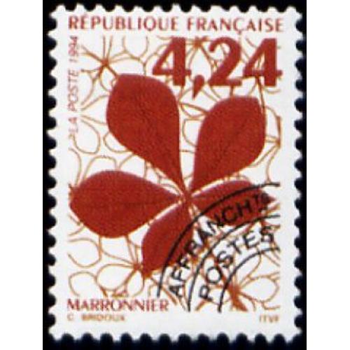 1 Timbre Préoblitéré France 1994, Neuf - Marronnier - Yt Pre Ob N° 234