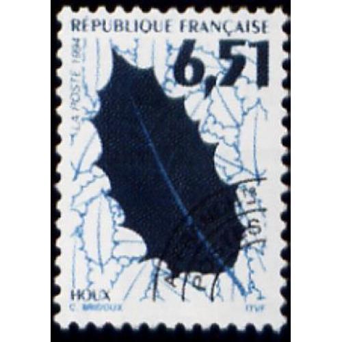 1 Timbre Préoblitéré France 1994, Neuf - Houx - Yt Pre Ob N° 235