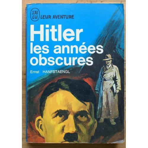 Hitler Les Années Obscures