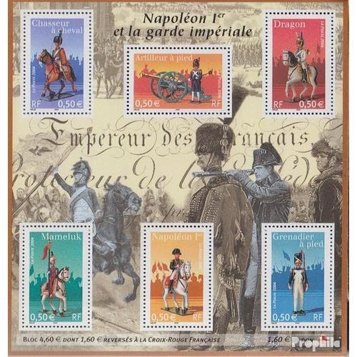 France Block40 (Complète Edition) Neuf Avec Gomme Originale 2004 Napoléon I. Et Le Impériale Voire