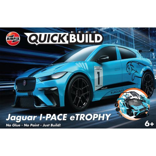 Airfix Quickbuild Jaguar I-Pace Etrophy-Airfix Quickbuild Jaguar I-Pace Etrophy (Airfix)