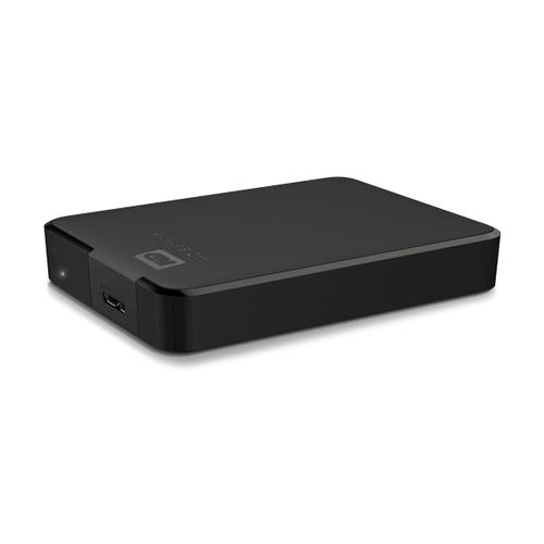 WD Elements Portable WDBHJS0060BBK - Disque dur - 6 To - externe (portable) - USB 3.1 Gen 1 - noir