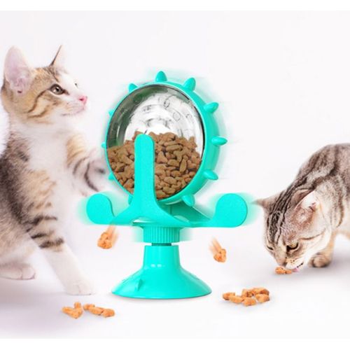 Jouet Pour Chien Chiot Jouet Interactif Chat Amusant, Original, Alimentation Lente, Fournitures Pour Animaux De Compagnie, Bleu