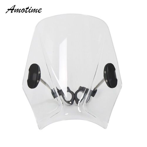 Pare-Brise Abs Universel Pour Moto Keeway Smile Light,Pare-Brise,Déflecteur De Vent,Housses De Pare-Brise,Écran,125,150,200 - Type Transparent