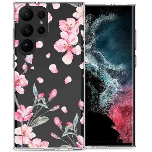 Imoshion Coque Design Samsung Galaxy S23 Ultra Fleur Rose