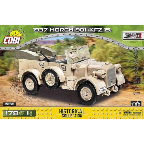 Horch 901 Kfz 15 - 178 Pièces - 1 Figurine 1937 1/35 Cobi