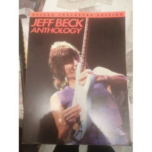 Jeff Beck Anthology Guitar Tablature Edition