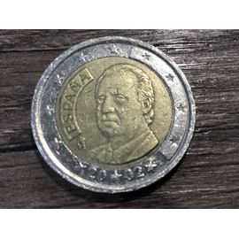 Pièce 2 Euro Roi DEspagne 2002