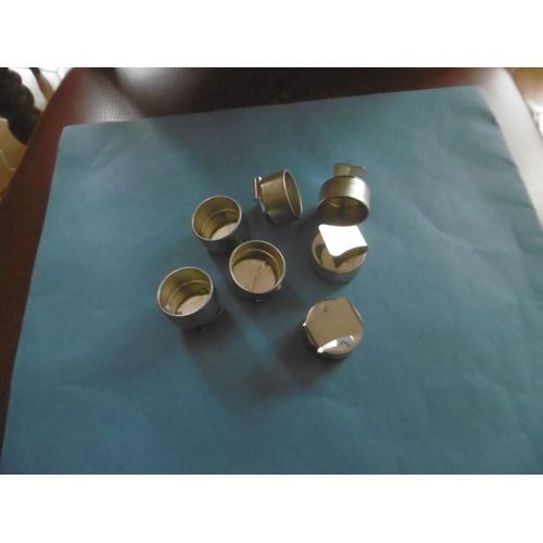Lot De 7 Godets Metal Pour Peinture Pebeo