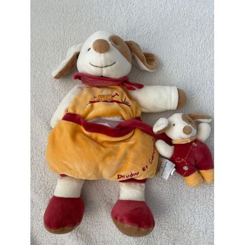 Doudou Peluche Chien Doudou Et Compagnie Et Son Petit 