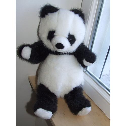 Panda Ours Nounours Noir Blanc 40 Cm