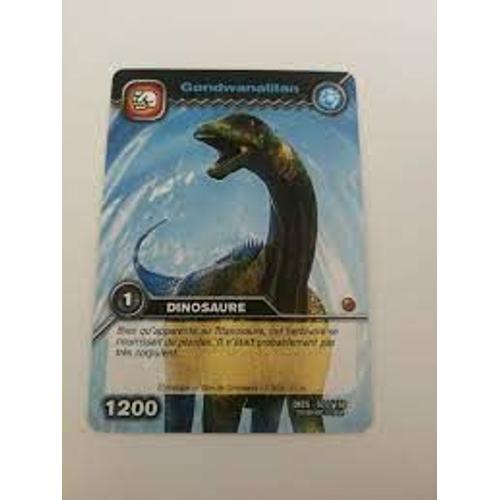 Carte Dinosaur King : Gondwanatitan - 1200