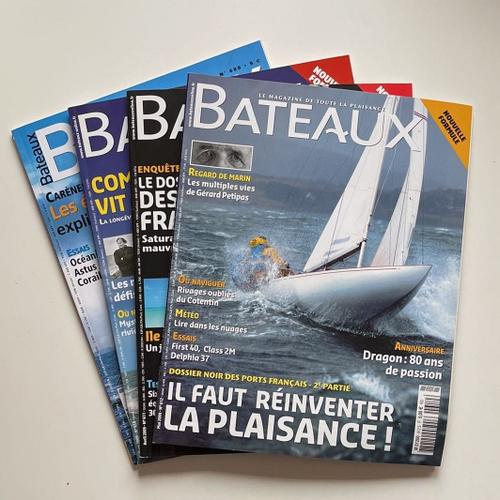 Lot Revues Bateaux Numéros 609 À 612