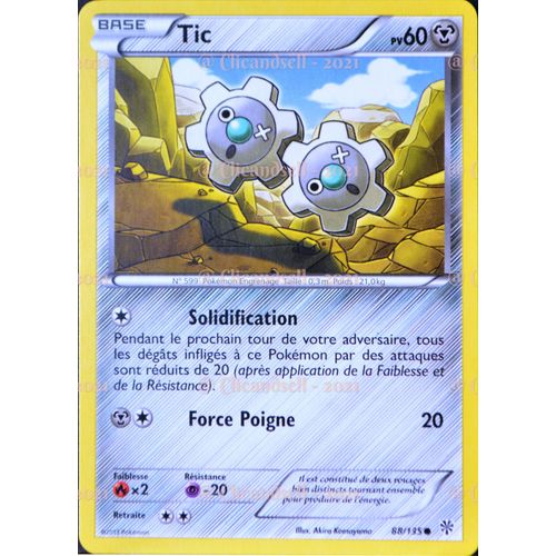 Carte Pok?Mon 88/135 Tic 60 Pv Bw09 - Temp?Te Plasma Neuf Fr