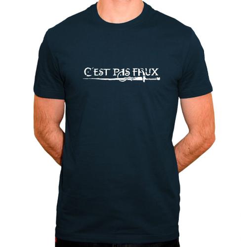 T-Shirt C'est Pas Faux - Parodie De Kaamelott - Tee Shirt En Coton Bio