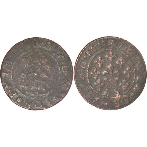 France - Ardennes - Principauté De Sedan - Frédéric-Maurice De La Tour D'auvergne - 1638 - Double Tournois - B227