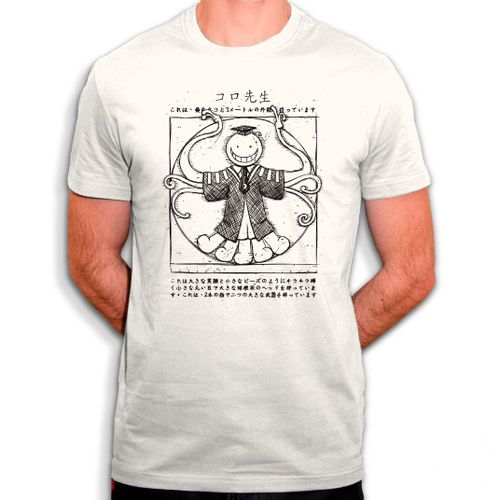T-Shirt Koro Sensei - Hommage À Assassination Classroom - Tee Shirt En Coton Bio